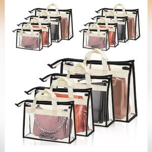 Clear Dust Bags for Handbags pick one size
